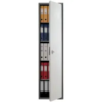 Шкаф металлический для документов AIKO "SL-185" ГРАФИТ, 1800х460х340 мм; 45 кг, S10799180502