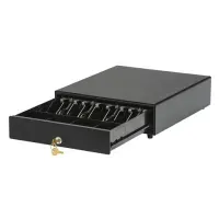 Ящик денежный электромеханический АТОЛ CD-330-B (ККМ Атол), 330х380х90 мм, черный, 38709