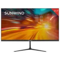 Монитор SUNWIND SM-22FV222 21.5" (55.4 см)/1920x1080/16:9/VA/5ms/250cd/HDMI/VGA/черный, SM22VB01