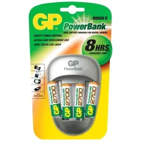 Зарядное устройство GP PB27-BС4 + 4шт акк. AA (HR06) 2700mAh