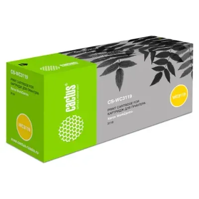Картридж совм. Cactus WC3119 013R00625 черный для Xerox WorkCentre 3119 (3000стр.)