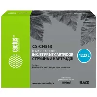 Картридж совм. Cactus CH563 (№122XL) черный для HP DJ 1050/2050/2050s (18мл)