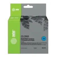 Картридж совм. Cactus C4844 (№10) черный для HP BIJ 1000/1100/1200/2200/2300/2600/2800 (72мл)