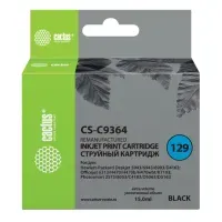 Картридж совм. Cactus C9364 (№129) черный для HP PS 8053/8753/5943/2573/DJ 5900series (15мл)