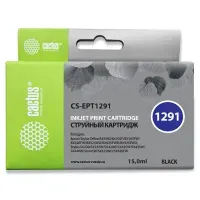 Картридж совм. Cactus EPT1291 черный для Epson Stylus Office B42/BX305/BX305F/BX320 (15мл)