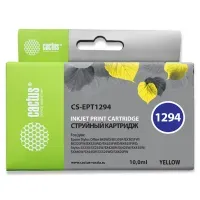 Картридж совм. Cactus EPT1294 желтый для Epson B42/BX305/BX305F/BX320/BX525/BX625/SX420 (10мл)