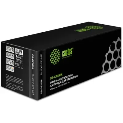 Картридж совм. Cactus CF283X черный для HP LJ Pro M225dn/M201/M202 (2200стр.)