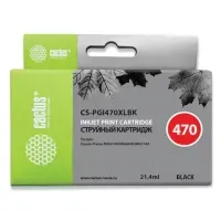 Картридж совм. Cactus PGI470XLBK черный для Canon MG5740/MG6840/MG7740 (21.4мл)