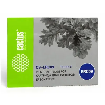 Картридж совм. Cactus ERC09 пурпурный для Epson ERC09