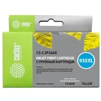 Картридж совм. Cactus C2P26AE (№935XL) желтый для HP DJ Pro 6230/6830 (14.6мл)