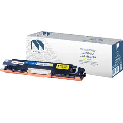 Картридж совм. NV Print CE312A (№126A)/Canon729 желтый для HP Color LJ CP1025/Pro100 M175 (1000стр.) (ПОД ЗАКАЗ)