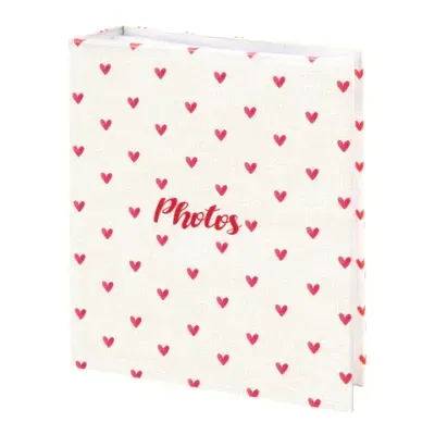Фотоальбом BRAUBERG "Cute hearts" на 200 фото 10х15 см, твердая обложка, 391427