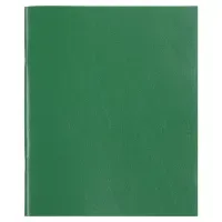 Тетрадь бумвинил, А5, 96 л., скоба, офсет №2 ЭКОНОМ, клетка, с полями, STAFF, ЗЕЛЕНЫЙ, 403416