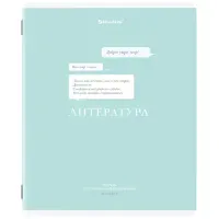 Тетрадь предметная CREATIVE 48 л., обложка картон, ЛИТЕРАТУРА, линия, подсказ, BRAUBERG, 405117