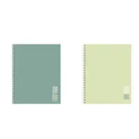 Тетрадь А5, 80 л., HATBER, гребень, линия, Soft-touch ламинация, "Special Spring" (микс в спайке), 090171, 80Т5лВ2гр