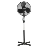 Вентилятор напольный SONNEN FS40-A55, d=40 см, 45 Вт, 3 скоростных режима, таймер, черный, 451035