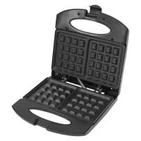 Электровафельница антипригарная для венских и бельгийских вафель, 2 вафли, 750 Вт, DASWERK (ДАСВЕРК), WM-4, 455651