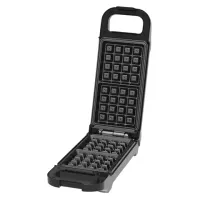 Электровафельница антипригарная для венских и бельгийских вафель, 2 вафли, 700 Вт, DASWERK (ДАСВЕРК), WM-5, 455652