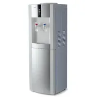 Кулер для воды AEL LC-AEL-47B, напольный, НАГРЕВ/ОХЛАЖДЕНИЕ КОМПРЕССОРНОЕ, холодильник, 2 крана, белый, 00303