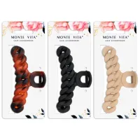 Краб для волос 11 см, АССОРТИ, MONTE VITA (МОНТЕ ВИТА), 457012