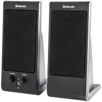 Колонки Defender SPK 170, 2*2W, питание от USB, черный