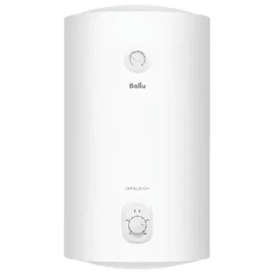 Водонагреватель накопительный электрический BALLU BWH/S 80 Orfeus DH, 1,5 кВт, 80 л, сухой ТЭН, эмаль, 52029, НС-1588111