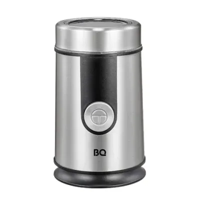 Кофемолка BQ (БИ-КЬЮ) CG1000, мощность 300 Вт, вместимость 50 г, стальная, 86189611
