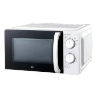 Микроволновая печь BQ (БИ-КЬЮ) MWO 20006SM/W, объем 20 л, мощность 700 Вт, механическое управление, белая, 86190542