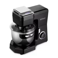 Миксер планетарный KITFORT KT-3434, 1300 Вт, 10 скоростей, 3 насадки, чаша 4,5 л, кухонные весы, черный, КТ-3434