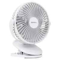 Вентилятор настольный CENTEK CT-5045, 4 режима, d=15 см, 5 Вт, белый