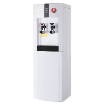 Кулер для воды AQUA WORK 16-LDR, напольный, НАГРЕВ/ЭЛЕКТРОННОЕ ОХЛАЖДЕНИЕ, 2 крана, белый, 25857