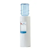 Кулер для воды AQUA WORK QRB-84B, напольный, НАГРЕВ/ОХЛАЖДЕНИЕ КОМПРЕССОР, холодильник, белый, 33354