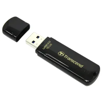 Память Transcend "JetFlash 700" 16Gb, USB 3.0 Flash Drive, черный
