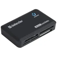 Картридер Defender Ultra Optimus USB 2.0, 5 слотов