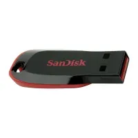 Память SanDisk "Cruzer Blade"  16GB, USB 2.0 Flash Drive, красный, черный