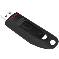 Флеш-диск 128 GB, SANDISK Cruzer Ultra, USB 3.0, черный, SDCZ48-128G-U46