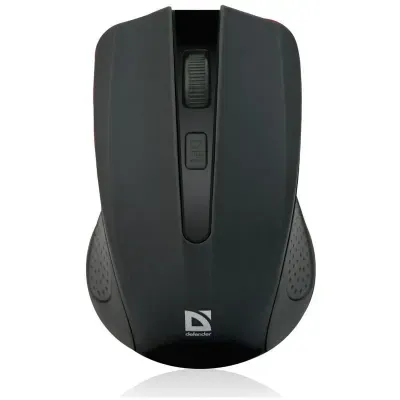 Мышь беспроводная DEFENDER Accura MM-935, 3 кнопки + 1 колесо-кнопка, оптическая, черная, 52935