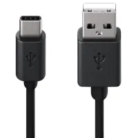 Кабель USB 2.0 AM – TypeC, 1 м, RED LINE, для подключения портативных устройств и периферии, черный, УТ000010553