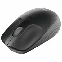 Мышь беспроводная LOGITECH M190, 2 кнопки + 1 колесо-кнопка, оптическая, черно-серая