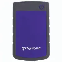 Внешний жесткий диск TRANSCEND StoreJet 2TB, 2.5", USB 3.0, фиолетовый, TS2TSJ25H3P