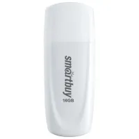 Флеш-диск 16 GB SMARTBUY Scout USB 2.0, белый, SB016GB2SCW