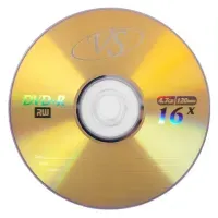 Диск DVD+R (плюс) VS, 4,7 Гб, 16х, бумажный конверт, КОМПЛЕКТ 5 шт., VSDVDPRK501