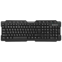 Клавиатура беспроводная DEFENDER Element HB-195 RU, USB, 114 клавиш, черная, 45195