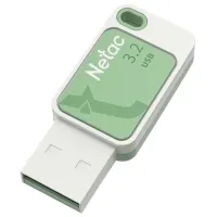 Флеш-диск 128 GB NETAC UA31, USB 3.2, зеленый, NT03UA31N-128G-32GN