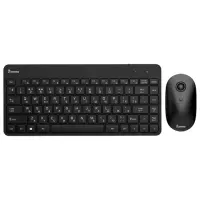 Набор беспроводной SMARTBUY 220349AG, клавиатура, мышь 2 кнопки + 1 колесо, черный, SBC-220349AG-K
