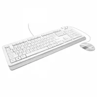 Набор проводной A4TECH Fstyler FG1010, USB, клавиатура 104 клавиши, мышь 3 кнопки + 1 кнопка-колесо, белая, 1147556