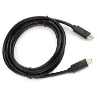 Кабель USB 3.1 Type-C-Type-C, 1,8 м, CABLEXPERT, 5 А, 100 Вт, PD/QC3.0, медь, черный, CCP-USB3.1-CMCM2-1.8M