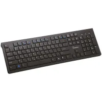 Клавиатура проводная SMARTBUY SLIM 206, USB, 104 клавиши, черная, SBK-206US-K