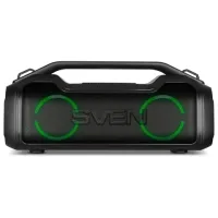 Колонка портативная SVEN PS-390, 50 Вт, TWS, Bluetooth, microSD, черный, SV-021306