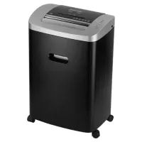 Уничтожитель (шредер) BRAUBERG JP822M, CD, 5 уровень секретности, 2х12 мм, 8 листов, корзина 22 литра, 532591